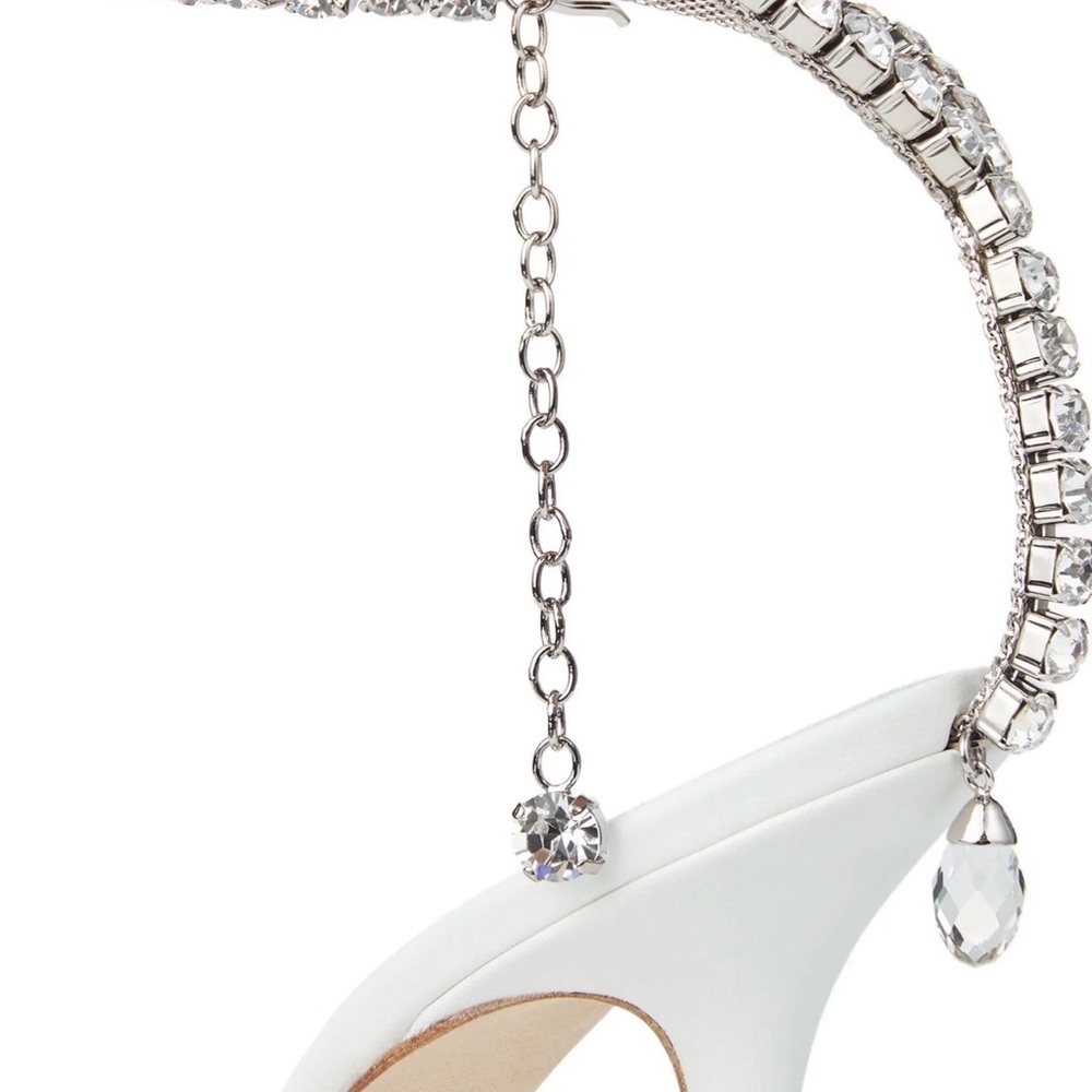 Jimmy Choo Saeda crystal-embellished pumps - Picture 3 of 11
